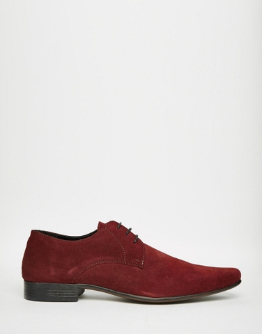 Giày nhung đỏ Asos