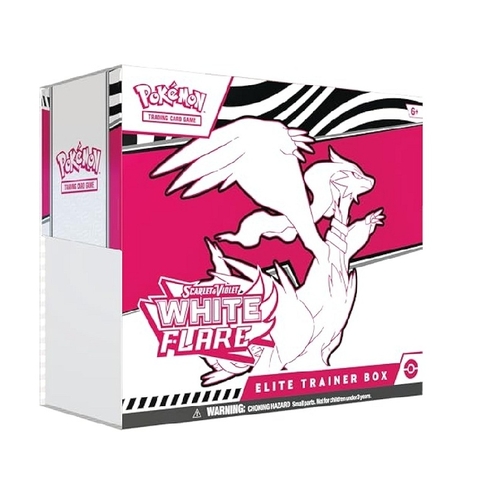 Thẻ bài Pokémon TCG Scarlet & Violet White Flare Elite Trainer Box