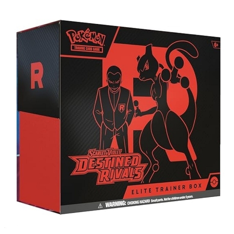 Thẻ bài Pokémon TCG Scarlet & Violet Destined Rivals Elite Trainer Box