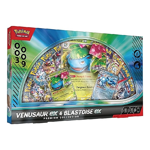 Thẻ bài Pokémon TCG  Venusaur & Blastoise ex Premium Collection
