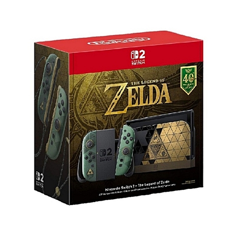 Nintendo Switch 2 The Legend of Zelda 40th Anniversary Edition