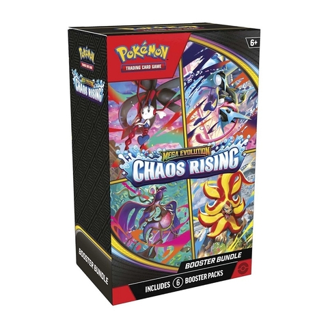 Thẻ Pokémon TCG Mega Evolution Chaos Rising Booster Bundle