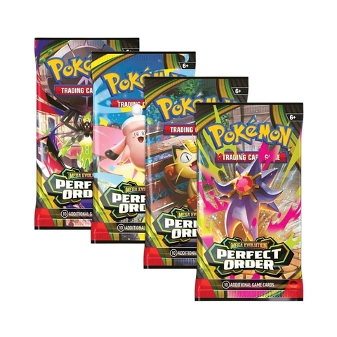Thẻ Pokémon TCG Mega Evolution Perfect - Order ( Booster Pack)