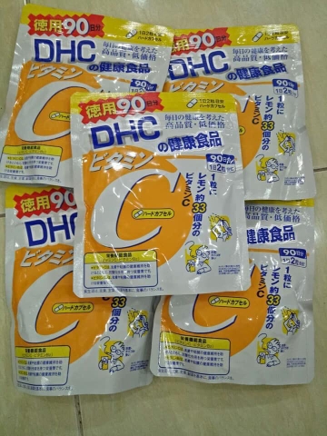 VIÊN UỐNG DHC VITAMIN C CỦA NHẬT  180 VIÊN