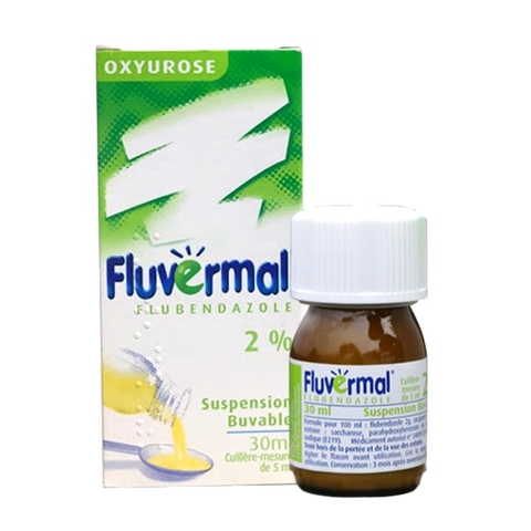 Siro tẩy giun Fluvermal Pháp 30ml