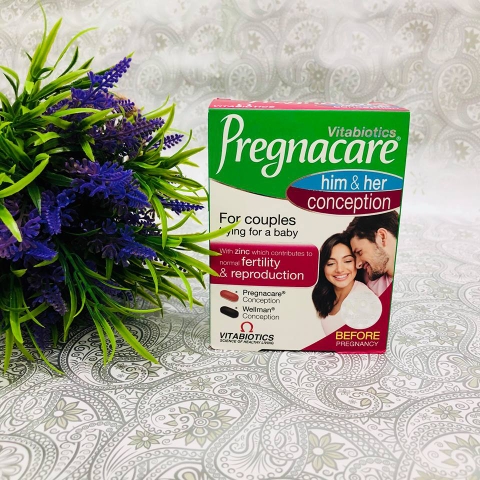 Pregnacare Him and Her Conception tăng khả năng thụ thai