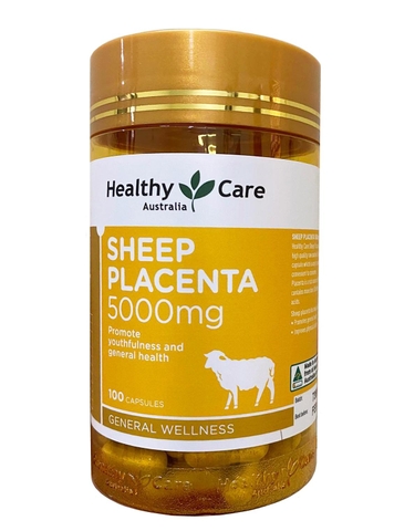 Viên uống nhau thai cừu Healthy Care sheep placenta 100 viên