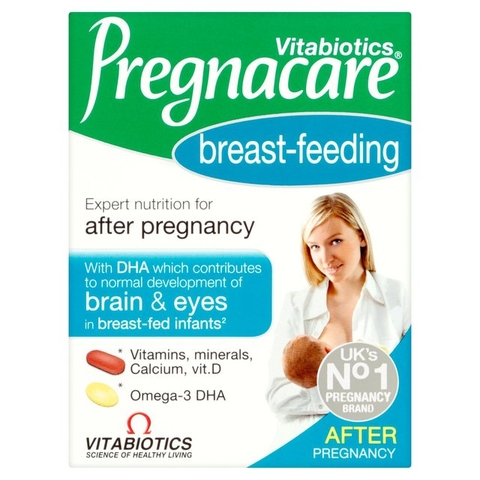 VIÊN UỐNG LỢI SỮA PREGNACARE ANH