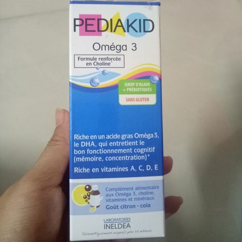 Pediakid Omega 3 Pháp tăng cường trí não và thị lực cho bé