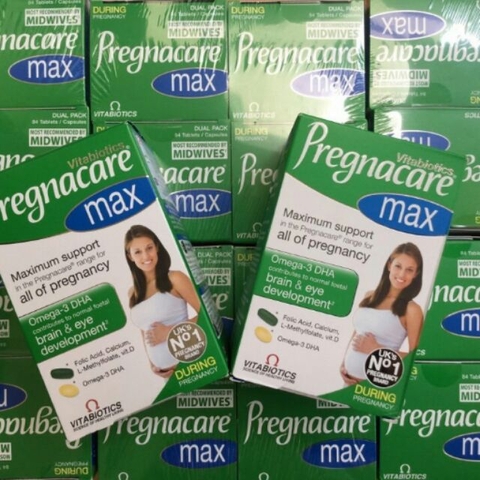 Vitamin tổng hợp cho bà bầu Pregnacare Max