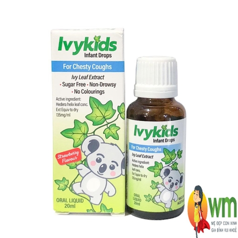 Tinh chất trị ho Ivykids Úc 20ml