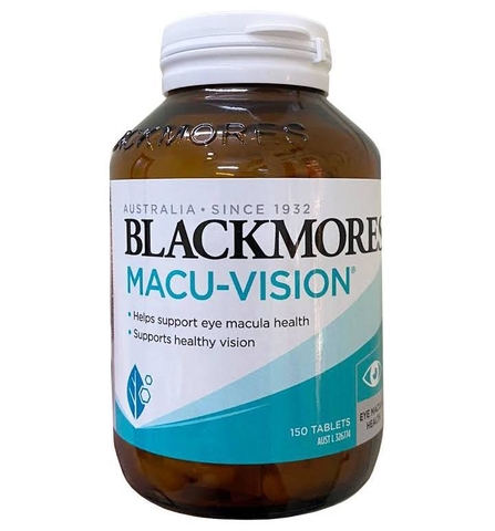 Viên uống bổ mắt Blackmores Macu-Vision 150 Viên của Úc