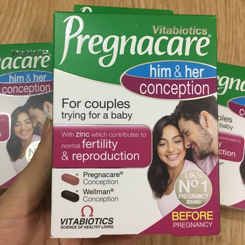 Pregnacare Him and Her Conception tăng khả năng thụ thai