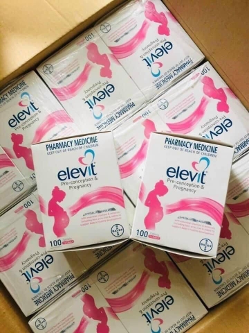 Elevit Úc - Vitamin tổng hợp cho bà bầu - hộp 100 viên