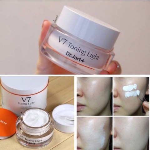 Kem Dưỡng Trắng Da Dr Jart V7 Toning Light 50ml Chính Hãng Hàn Quốc