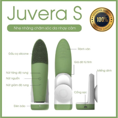 Máy rửa mặt Juvera Bounce Pore Cleanser Hàn Quốc