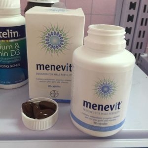 Hỗ trợ sinh sản Nam - Menevit Úc 90 viên