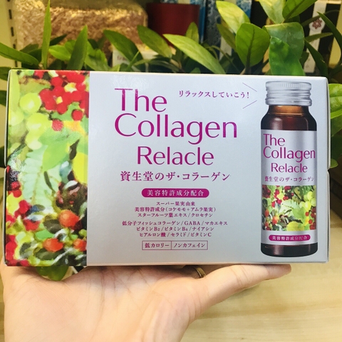 Nước uống collagen Shiseido The Collagen Relacle 10 lọ x 50ml