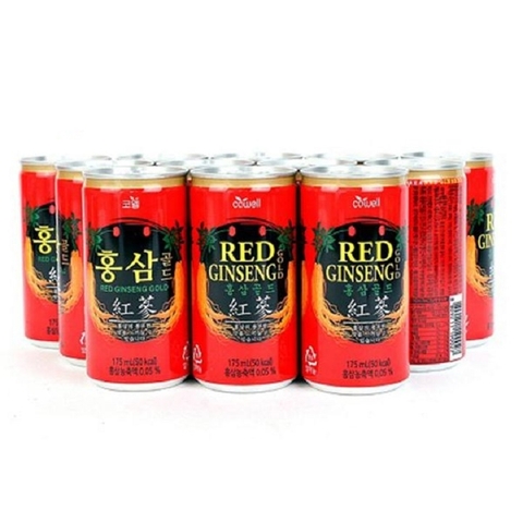 Nước uống Hồng Sâm Hàn Quốc (sâm lon) Cowel- Thùng 30 lon*175ml