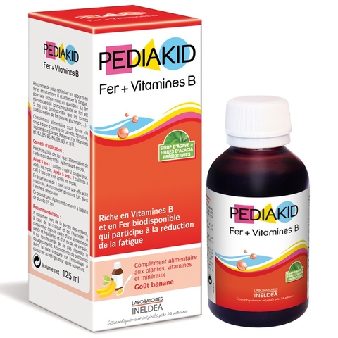 Pediakid bổ sung sắt & vitamines B