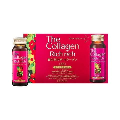 Nước uống Collagen Shiseido Rich Rich 10 lọ x 50 ml