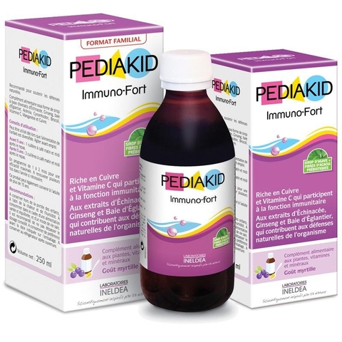 PEDIAKID SOMMEIL- Siro Cải thiện giấc ngủ, giúp bé ngủ ngon và sâu hơn