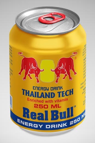 Real Bull energy drink