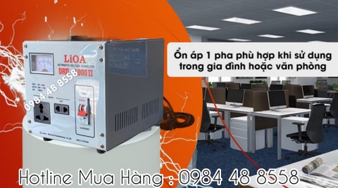 Ổn áp lioa 1kva ( DRII - 1000II )