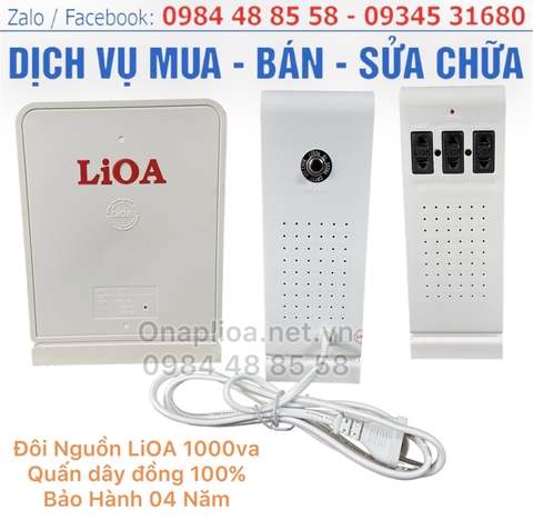 Đổi nguồn Lioa Dùng cho Audio ( Biến áp đổi nguồn 1 pha cho thiết bị âm thanh/ Type for Hi-end Audio )