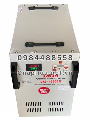 ỔN ÁP LIOA 15KVA , LIOA DRI - 15000II DẢI 90V- 250V