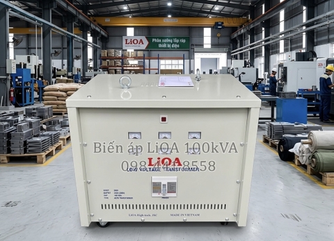 Biến áp Lioa 100kva tự ngẫu