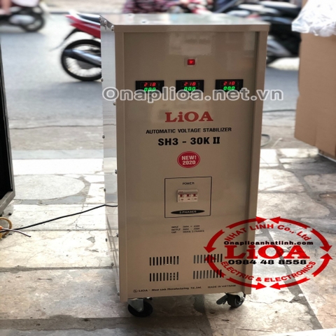 ỔN ÁP LIOA 30KVA SH3-30K II