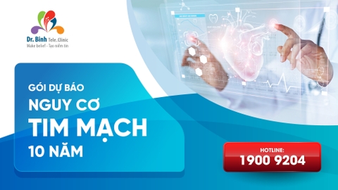 GÓI DỰ BÁO <br> NGUY CƠ TIM MẠCH 10 NĂM