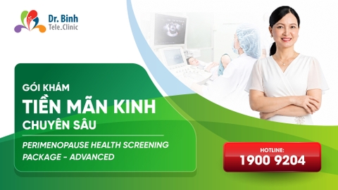 GÓI KHÁM TIỀN MÃN KINH <br> CHUYÊN SÂU