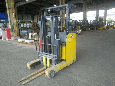 Xe nâng điện Komatsu 1.5 tấn, FB15RL-14 Seri 140293, Sx năm 2007