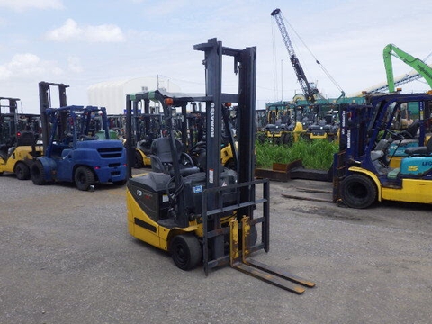 Xe nâng điện Komatsu 1 tấn FB10M-12 (827635), sản xuất năm 2011