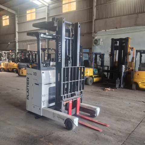 Xe nâng điện Nichiyu 1.8 tấn FBR18-85B-400PFLCS (1360-07443),  sản xuất năm 2020