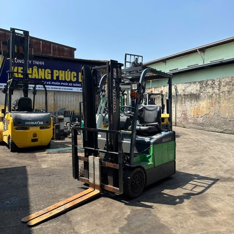 Xe nâng điện Toyota 1 tấn 7FBEL10 (7FBE13-10844), sản xuất năm 2011