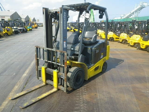 Xe nâng điện Komatsu 2.5 tấn FB25-12 (100067), sản xuất năm 2013