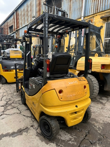 Xe nâng điện Komatsu 1.5 tấn FB15-12 sr 853017, sản xuất năm 2017