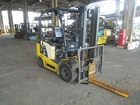 Xe nâng điện Komatsu 2.0 tấn FB20-12 Seri 103282, sản xuất năm 2020