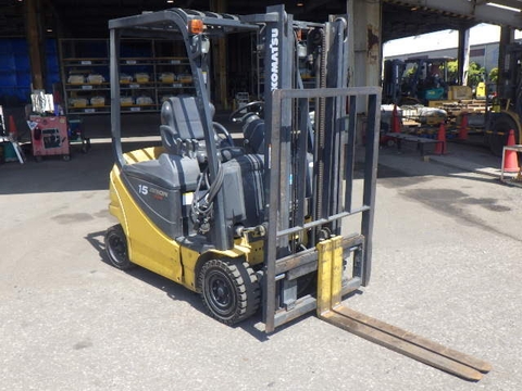 Xe nâng điện Komatsu 1.5 tấn FB15-12 (835980), sản xuất năm 2008