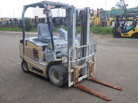 Xe nâng điện Komatsu 2.5 tấn FE25-1 Seri 308877, sản xuất năm 2020