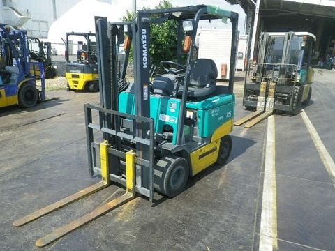 Xe nâng điện 1.5 tấn Komatsu FB15EX-11 serial 811554