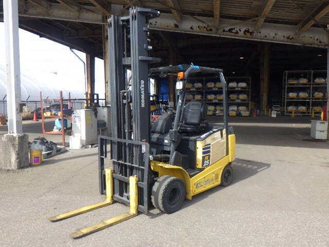 Xe nâng điện 2.5 tấn Komatsu FE25-1 serial 306239