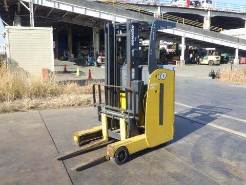 Xe nâng điện đứng lái 1.0 tấn Komatsu FB10RP-14 serial 144731