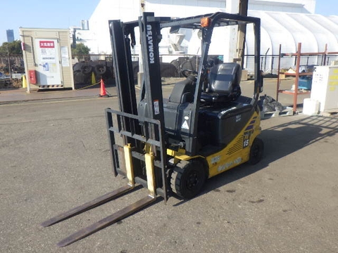 Xe nâng điện Komatsu 1.5 tấn FE15-1 serial 400347