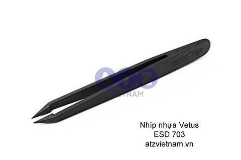 Nhíp nhựa chống tĩnh điện ESD Vetus 703