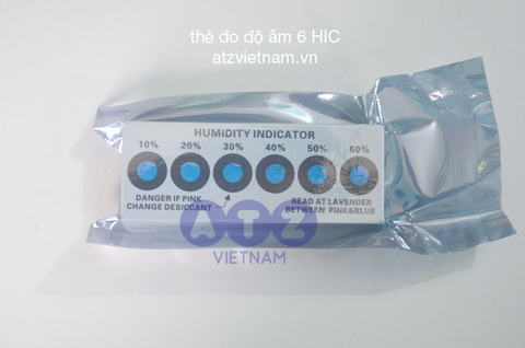 Thẻ đo độ ẩm WISE HIC - 3 HIC/ 6 HIC