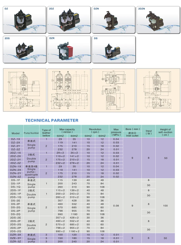 bản thiết kế Bơm Định Lượng 220V 464ml/p Đôi: